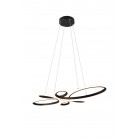 FLY 345619132 φωτιστικό κρεμαστό LED TRIO LIGHTING μαύρο ματ