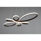 FLY 345619132 φωτιστικό κρεμαστό LED TRIO LIGHTING μαύρο ματ