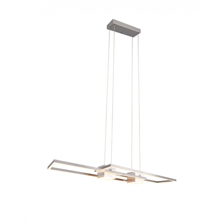 ALBANY 347710407 φωτιστικό κρεμαστό LED TRIO LIGHTING νίκελ ματ
