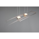 ALBANY 347710407 φωτιστικό κρεμαστό LED TRIO LIGHTING νίκελ ματ