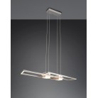 ALBANY 347710407 φωτιστικό κρεμαστό LED TRIO LIGHTING νίκελ ματ
