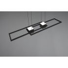 ALBANY 347710432 φωτιστικό κρεμαστό LED TRIO LIGHTING μαύρο ματ