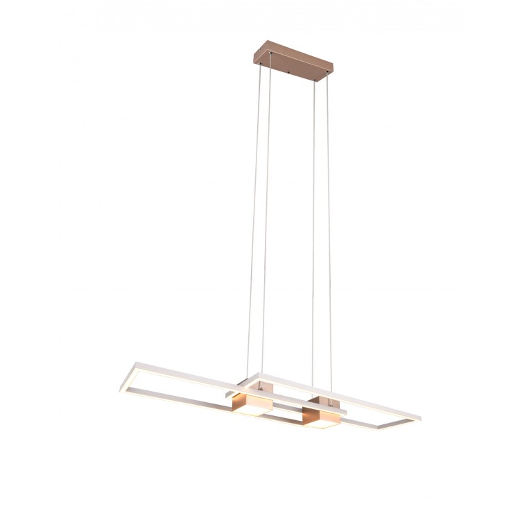ALBANY 347710465 φωτιστικό κρεμαστό LED TRIO LIGHTING καφέ