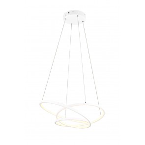 DARVIN 349110131 φωτιστικό κρεμαστό LED TRIO LIGHTING λευκό ματ