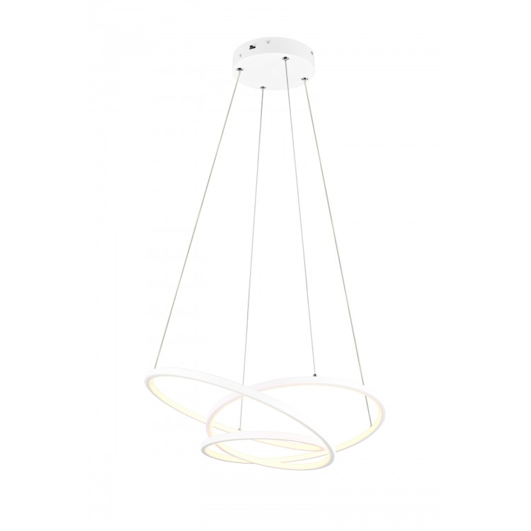 DARVIN 349110131 φωτιστικό κρεμαστό LED TRIO LIGHTING λευκό ματ