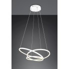 DARVIN 349110131 φωτιστικό κρεμαστό LED TRIO LIGHTING λευκό ματ