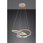 DARVIN 349110179 φωτιστικό κρεμαστό LED TRIO LIGHTING χρυσό