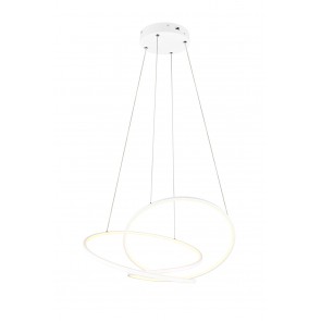 DARVIN 349119131 φωτιστικό κρεμαστό LED TRIO LIGHTING λευκό ματ