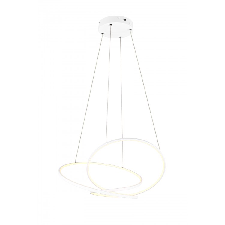 DARVIN 349119131 φωτιστικό κρεμαστό LED TRIO LIGHTING λευκό ματ