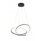DARVIN 349119132 φωτιστικό κρεμαστό LED TRIO LIGHTING μαύρο ματ