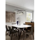 DARVIN 349119132 φωτιστικό κρεμαστό LED TRIO LIGHTING μαύρο ματ
