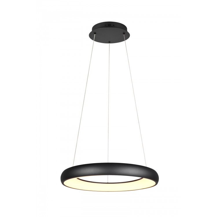 CARDONA 349616032 φωτιστικό κρεμαστό LED TRIO LIGHTING μαύρο ματ