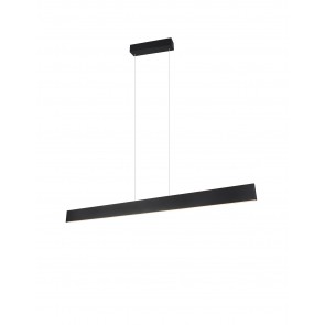 GALWAY 349710132 φωτιστικό κρεμαστό LED TRIO LIGHTING μαύρο ματ