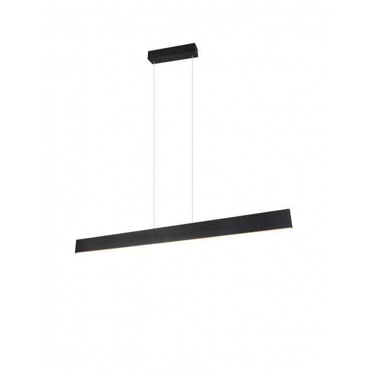 GALWAY 349710132 φωτιστικό κρεμαστό LED TRIO LIGHTING μαύρο ματ