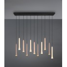 FIATO 352011117 φωτιστικό κρεμαστό LED TRIO LIGHTING μαύρο ματ