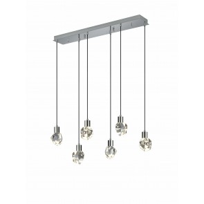 VERANO 354510606 φωτιστικό κρεμαστό LED TRIO LIGHTING -TRIO SELECT χρωμέ