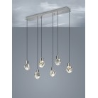 VERANO 354510606 φωτιστικό κρεμαστό LED TRIO LIGHTING -TRIO SELECT χρωμέ