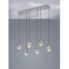 VERANO 354510606 φωτιστικό κρεμαστό LED TRIO LIGHTING -TRIO SELECT χρωμέ