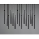 CALA 354811532 φωτιστικό κρεμαστό LED TRIO LIGHTING -TRIO SELECT μαύρο ματ