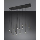 CALA 354811532 φωτιστικό κρεμαστό LED TRIO LIGHTING -TRIO SELECT μαύρο ματ
