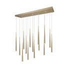 CALA 354811579 φωτιστικό κρεμαστό LED TRIO LIGHTING -TRIO SELECT χρυσό