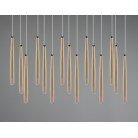CALA 354811579 φωτιστικό κρεμαστό LED TRIO LIGHTING -TRIO SELECT χρυσό