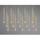 CALA 354811579 φωτιστικό κρεμαστό LED TRIO LIGHTING -TRIO SELECT χρυσό