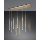 CALA 354811579 φωτιστικό κρεμαστό LED TRIO LIGHTING -TRIO SELECT χρυσό