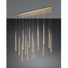 CALA 354811579 φωτιστικό κρεμαστό LED TRIO LIGHTING -TRIO SELECT χρυσό