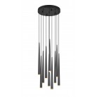 CALA 354831032 φωτιστικό κρεμαστό LED TRIO LIGHTING -TRIO SELECT μαύρο ματ