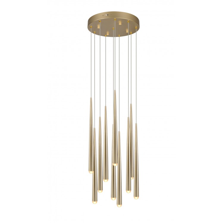 CALA 354831079 φωτιστικό κρεμαστό LED TRIO LIGHTING -TRIO SELECT χρυσό