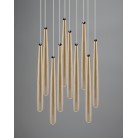 CALA 354831079 φωτιστικό κρεμαστό LED TRIO LIGHTING -TRIO SELECT χρυσό