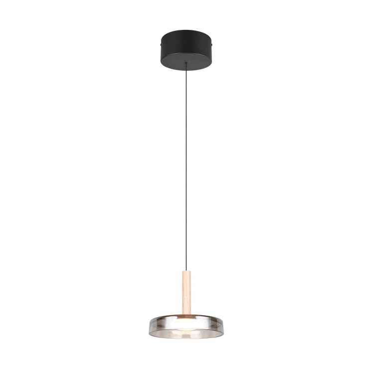 CELESTE 354910132 φωτιστικό κρεμαστό LED TRIO LIGHTING μαύρο ματ