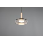 CELESTE 354910132 φωτιστικό κρεμαστό LED TRIO LIGHTING μαύρο ματ