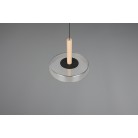 CELESTE 354910132 φωτιστικό κρεμαστό LED TRIO LIGHTING μαύρο ματ