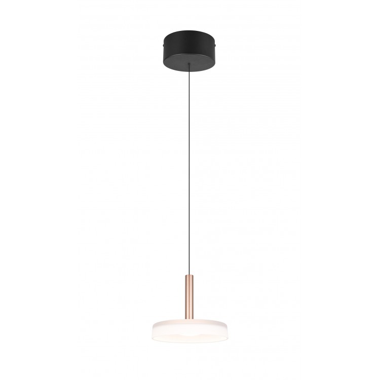 CELESTE 354910165 φωτιστικό κρεμαστό LED TRIO LIGHTING καφέ