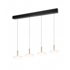 CELESTE 354910465 φωτιστικό κρεμαστό LED TRIO LIGHTING καφέ