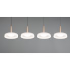 CELESTE 354910465 φωτιστικό κρεμαστό LED TRIO LIGHTING καφέ