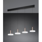 CELESTE 354910465 φωτιστικό κρεμαστό LED TRIO LIGHTING καφέ