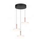 CELESTE 354930365 φωτιστικό κρεμαστό LED TRIO LIGHTING καφέ
