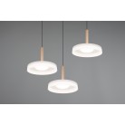 CELESTE 354930365 φωτιστικό κρεμαστό LED TRIO LIGHTING καφέ
