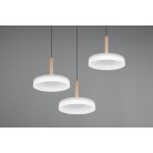 CELESTE 354930365 φωτιστικό κρεμαστό LED TRIO LIGHTING καφέ