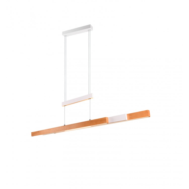 TRAJAN 375390531 φωτιστικό κρεμαστό LED TRIO LIGHTING λευκό ματ