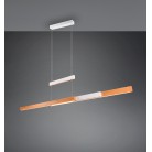 TRAJAN 375390531 φωτιστικό κρεμαστό LED TRIO LIGHTING λευκό ματ