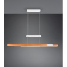 TRAJAN 375390531 φωτιστικό κρεμαστό LED TRIO LIGHTING λευκό ματ