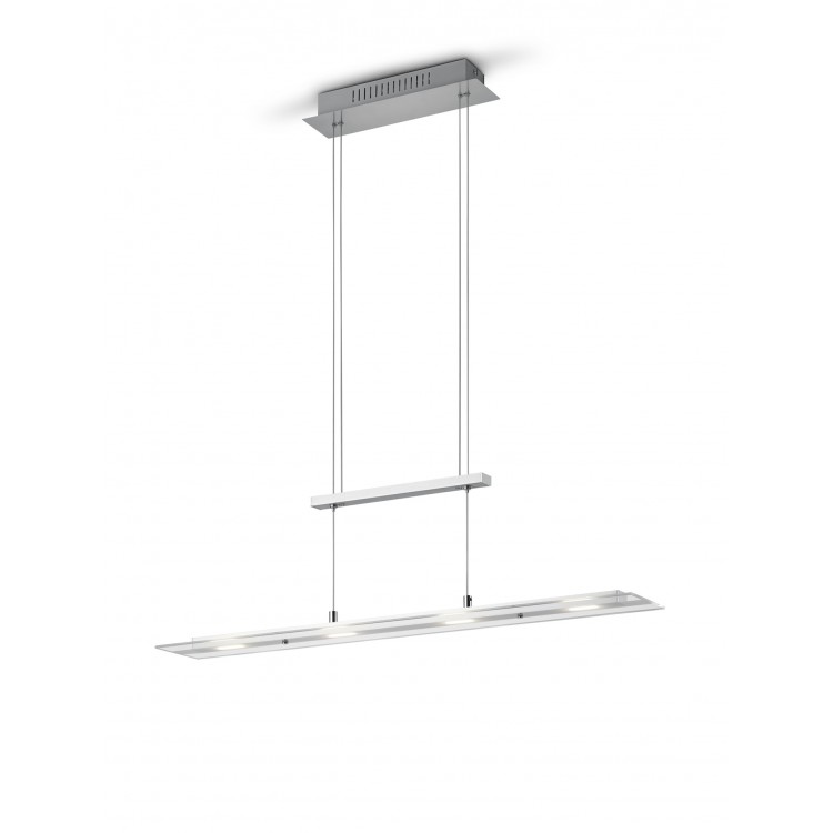MILOS R32004107 φωτιστικό κρεμαστό LED REALITY LIGHTING νίκελ ματ