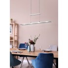 MILOS R32004107 φωτιστικό κρεμαστό LED REALITY LIGHTING νίκελ ματ