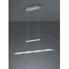 MILOS R32004107 φωτιστικό κρεμαστό LED REALITY LIGHTING νίκελ ματ