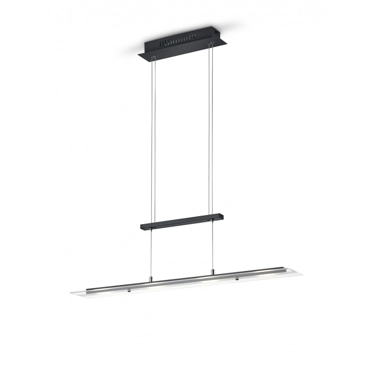 MILOS R32004132 φωτιστικό κρεμαστό LED REALITY LIGHTING μαύρο ματ