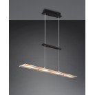 MILOS R32004132 φωτιστικό κρεμαστό LED REALITY LIGHTING μαύρο ματ